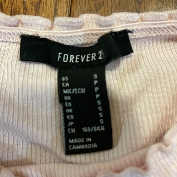 Forever 21 Pink Bodysuit - Picture 3 of 5
